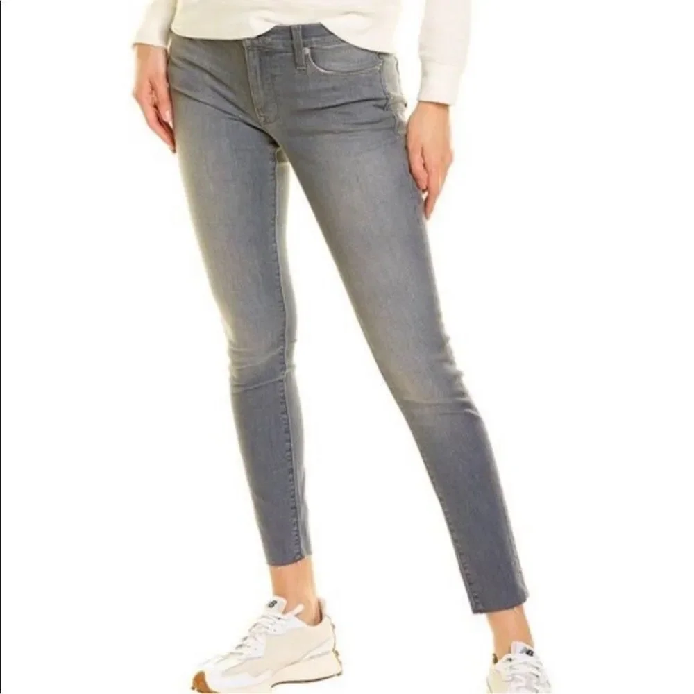 NWT HUDSON Gray Krista Pixie Low-rise Super Skinny Ankle Jean Size 26 - Picture 2 of 9